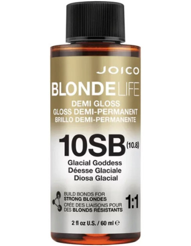 Joico Blonde Life Demi Gloss - 10SB Glacial Goddess matu krāsa 60ml