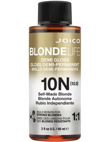 Joico Blonde Life Demi Gloss - 10N Self-Made Blonde краска для волос 60мл
