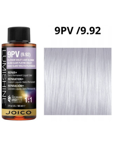 Lumishine 9PV - Platinum Violet Light Blonde matu krāsa 60ml