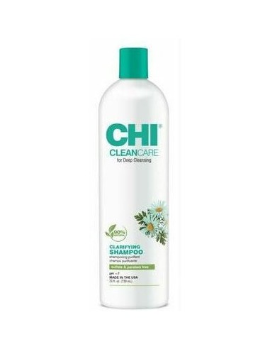 CHI CLEANCARE dziļi attīrošs šampūns matiem un skalpam 739 ml