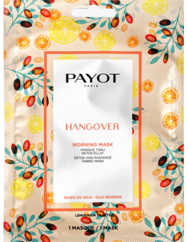 PAYOT MORK MASK HANGOVER / Увлажняющая маска для лица с витамином С