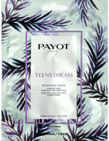 PAYOT MORNING MASK TEENS DREAM/ Очищающая, уменьшающая поры маска для лица