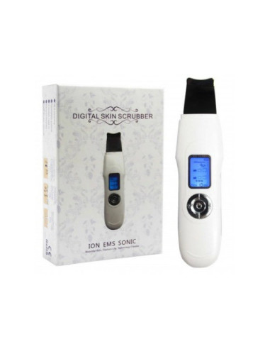 Portable ultrasonic skin scrubber with charging and 3 functions