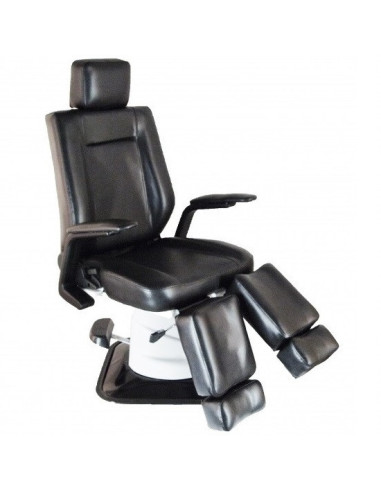 Pedicure chair on hydraulics, can be lowered to a horizontal position Hepta
