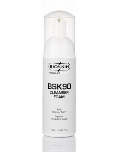 BSK90 CLEANSER FOAM Attīrošas putas ar burvjulazdas ūdeni 150ml