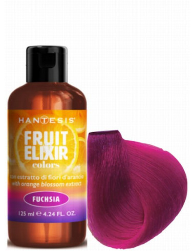 FRUIT ELIXIR Краска-эликсир для волос полуперманентная, оттенок FUCHSIA 125мл