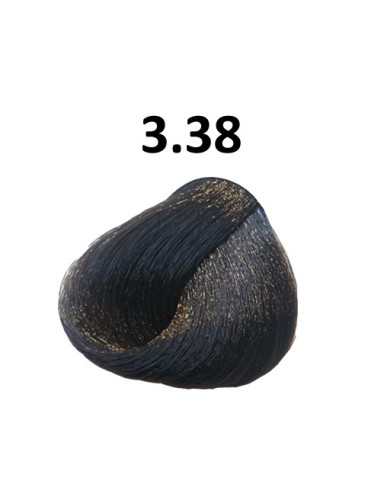 Hair color 3.38 Dark Amber Chestnut 100ml