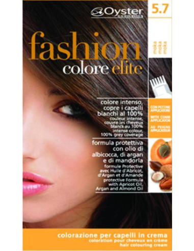 FASHION ELITE hair color 5.7, dark brown 50ml+50ml+15ml