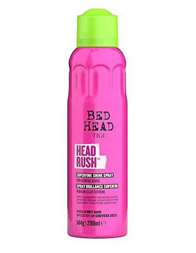 Tigi Bed Head Headrush спрей для блеска волос 200ml