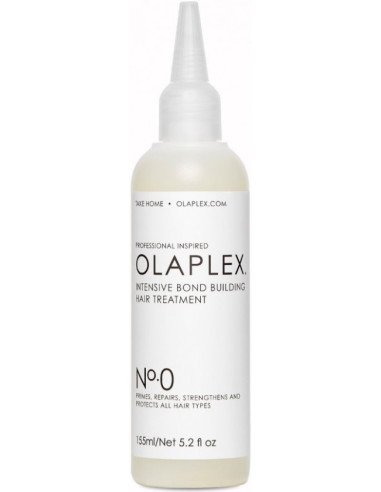 OLAPLEX No.0 Intensive Bond Building Hair Treatment Saišu veidošanas matu atjaunošanas procedūra 155ml