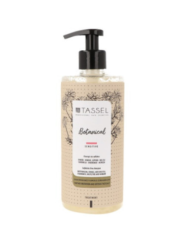 TASSEL BOTANICAL Šampūns ikdienai, Sensitive 500ml