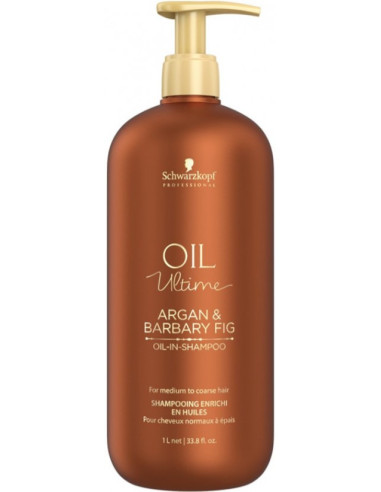 OIL ULTIMATE Argan and Barbary Fig shampoo 1000ml