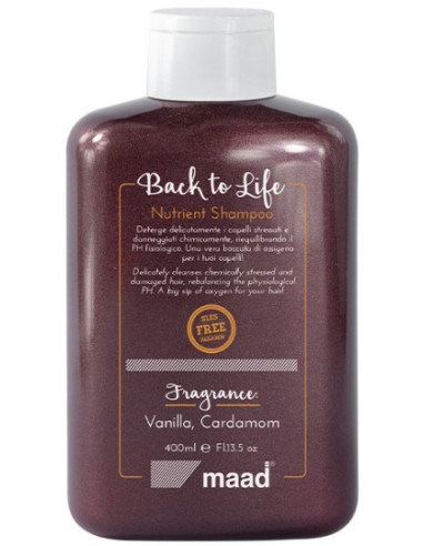 BACK TO LIFE nutrient shampoo 400ml