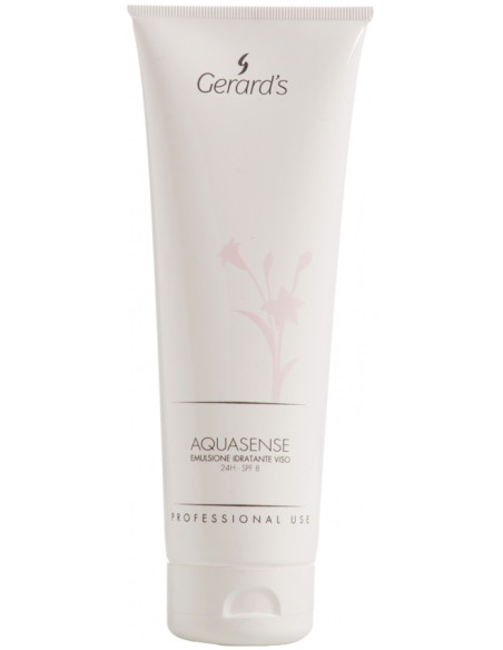 AQUASENSE Face Emulsion, moisturizing 24H-SPF8 250ml