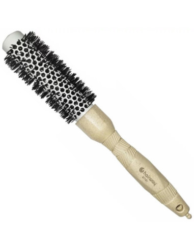 Ceramic-coated thermal brush with...