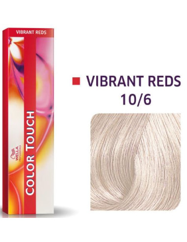 Color Touch VIBRANT REDS 10/6 matu krāsa 60ml