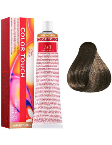 Color Touch PURE NATURALS 5/0 hair color 60ml