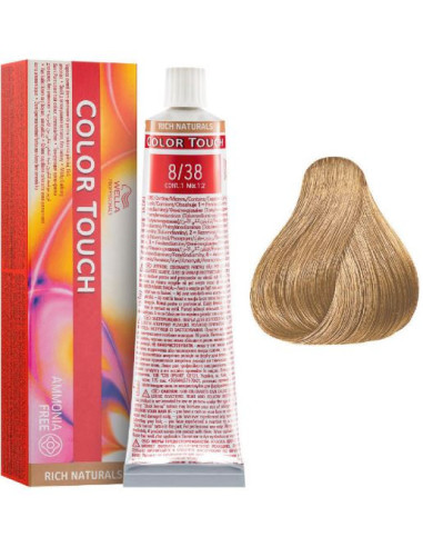 Color Touch PURE NATURALS 8/38 hair color 60ml