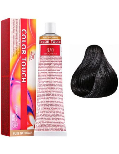 Color Touch PURE NATURALS 3/0 hair color 60ml