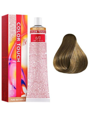 Color Touch PURE NATURALS 6/0 hair color 60ml