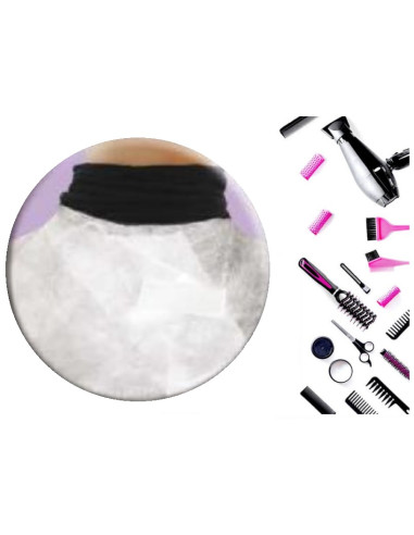 Cape for hair cutting, non-woven,...