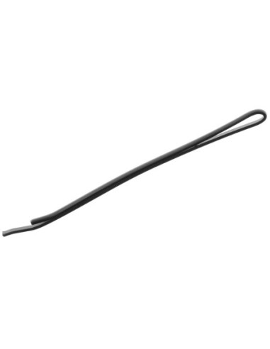 Plain hairgrips 70 mm - black, 500g