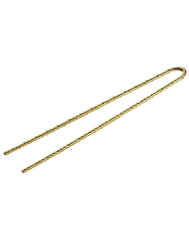 Japanese hairpins 70 mm - gold, 20pcs