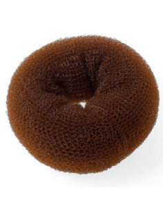Full big hair bun - brown,...