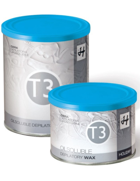HOLIDAY T3 Воск для депиляции (синий) 400мл