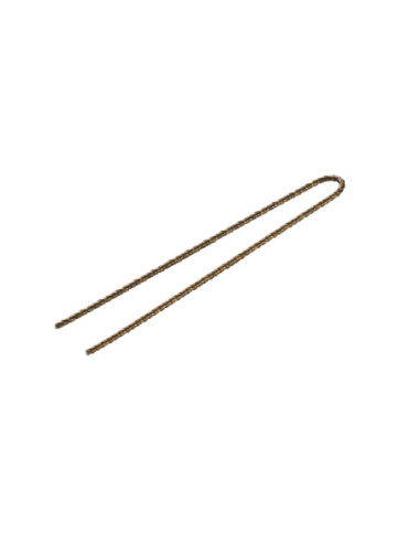 Japanese hairpins, 7 cm, brown, 20 pcs.