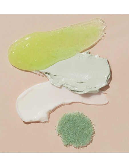 VOESH - PEDI IN A BOX Komplekts pēdām Zaļā tēja Detox, attīrošs, 4 līdzekļi