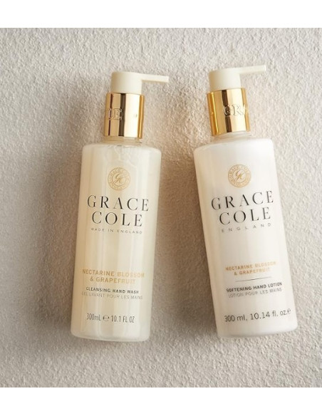GRACE COLE Šķidrās ziepes (Nektarīnu ziedi/Greipfrūts) 300ml