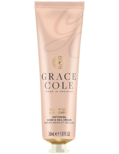 GRACE COLE Hand and Nail Cream (Ginger Lily/Mandarin) 30ml