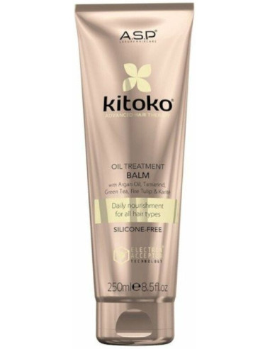 kitoko OIL TREATMENT Balzāms sausiem matiem ar argana eļļu 250ml