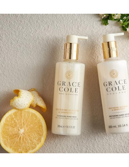 GRACE COLE Набор для рук (Цветы нектарина/грейпфрут) DUO