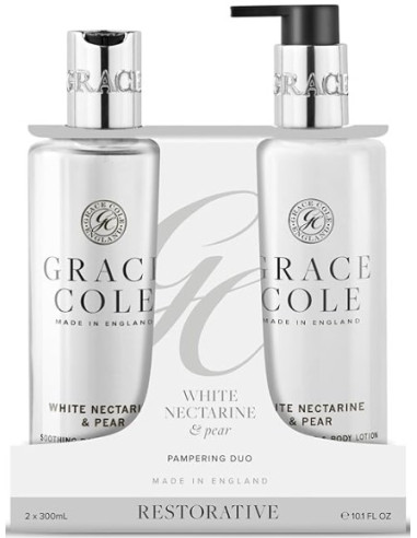 GRACE COLE Body Set (White Nectarine/Pear) DUO