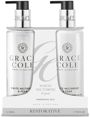 GRACE COLE Hand Set (White Nectarine/Pear) DUO