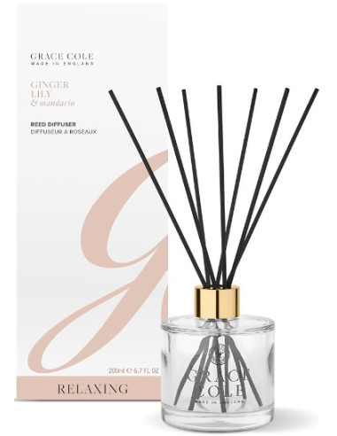 GRACE COLE Reed Diffuser (Ginger Lily/Mandarin) 200ml