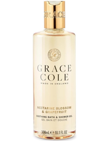 GRACE COLE Гель для ванны и душа (Цветы нектарина/Грейпфрут) 300мл