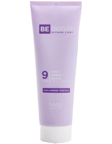 BE BLONDE Deco Осветляющая черная паста 300гp