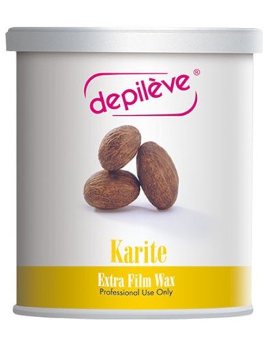 DEPILEVE ROSIN EXTRA FILM Karitē polimēra vasks 800g