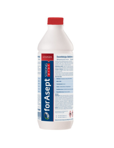 ForAsept Strong PROF Disinfectant for quick disinfection of surfaces and objects 1000ml