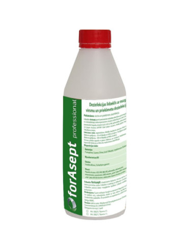 ForAsept Strong Disinfectant with washing effect for surface disinfection concentrate, 1000ml