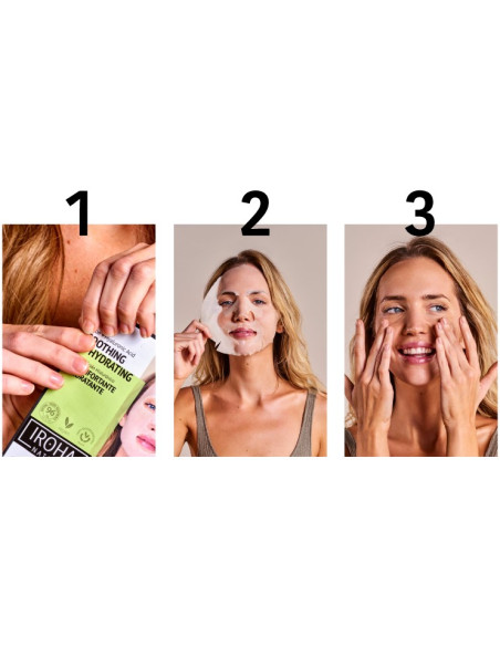 IROHA NATURE Maska sejai pīlinga ar glikolskābi 23ml