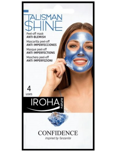 IROHA NATURE BEAUTYTIME Peel-off Face Mask Blue 25ml