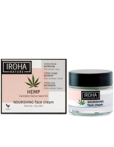 IROHA NATURE HER[B] Face cream with hemp seed oil 50ml