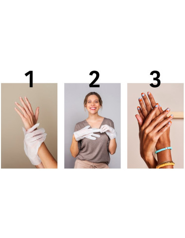 IROHA NATURE Maska-cimdini rokam un...