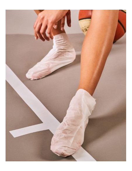 IROHA NATURE Маски-носки для ног персик/масло ши