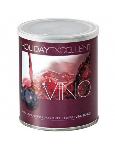 HOLIDAY EXCELLENT Depilatory wax non-allergenic (Vinifera extract/wine) 800ml