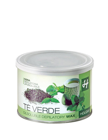 HOLIDAY GEL Wax for depilation (green tea) 400ml